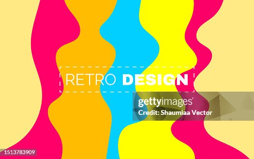 Retro Liquid Wave Abstract Background Psychedelic Retro Wave Wallpaper ...