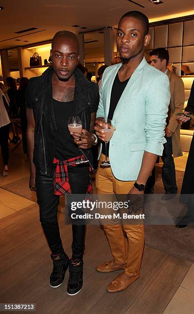 Jason Boateng attends as TOD's and Annabel's with Diego Bivero-Volpe co-host an evening to celebrate Vogue Fashion's Night Out at the Tod's Bond...