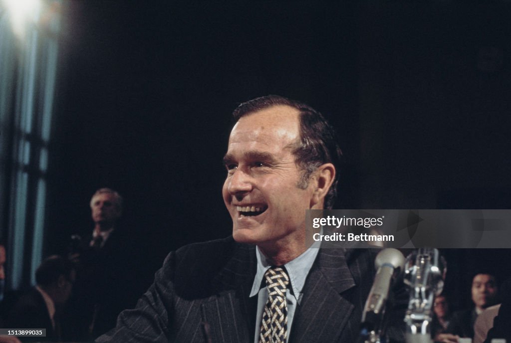Senator George HW Bush