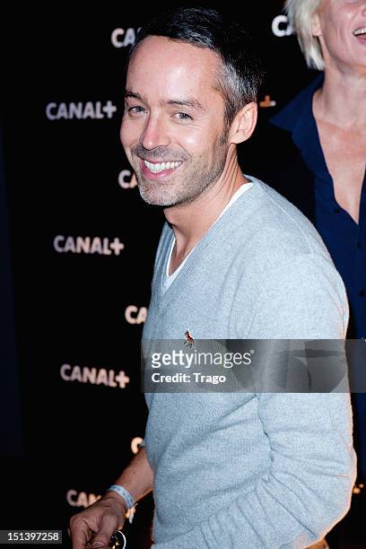 Yann Barthès attends the Canal + New Season Celebration Party on September 6, 2012 in Paris, France.