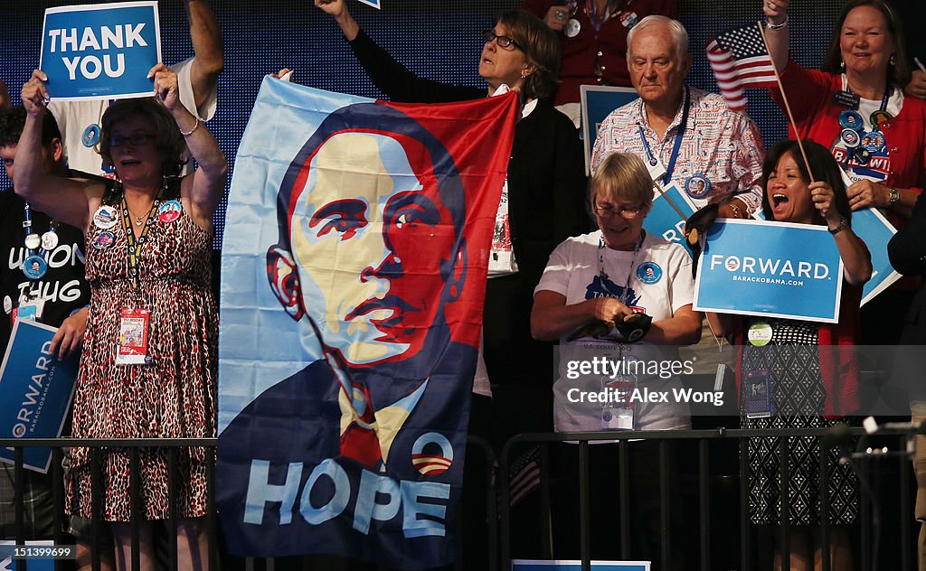 Obama Accepts Nomination On Final Day Of Democratic National Convention