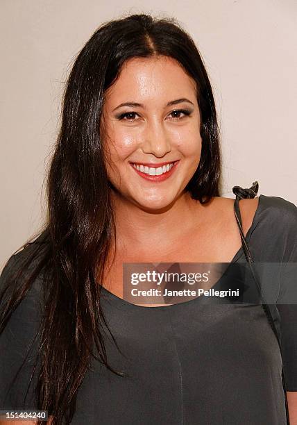 Vanessa Carlton attends Fashion's Night Out at Saks Fifth Avenue on September 6, 2012 in New York City.