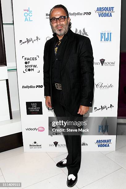 Christo attends the Caravan Stylist Studio during Fashion's Night Out at Sky Room on September 6, 2012 in New York City.