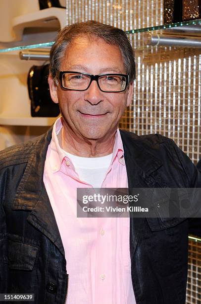 Fashion designer Stuart Weitzman attends Stuart Weitzman Hosts Fashion's Night Out with Special Guest Appearance by Petra Nemcova at Stuart Weitzman...