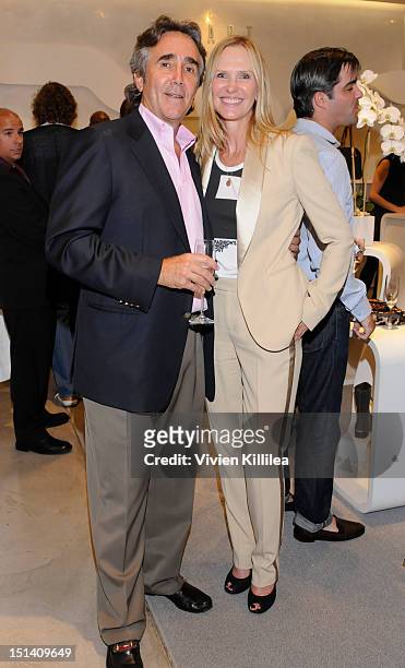 Jim Duffy and VP of marketing and communications at Stuart Weitzman Susan Duffy attends Stuart Weitzman Hosts Fashion's Night Out with Special Guest...
