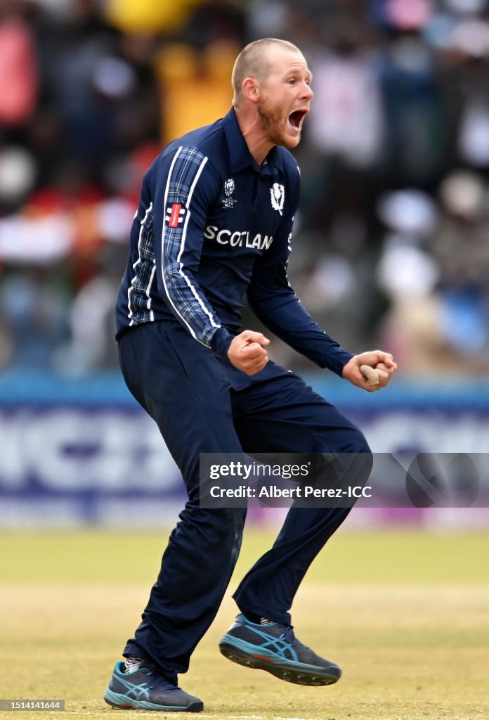 Zimbabwe v Scotland: Super 6 - ICC Men´s Cricket World Cup Qualifier Zimbabwe 2023