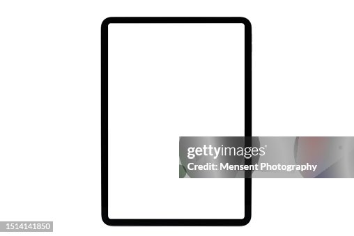 New Digital Tablet Mockup in White Screen Isolated on White Background New Digital Tablet Mockup in White Screen Isolated on White Background