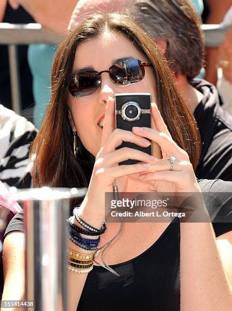 Musician Jenny Gill participates in the Star ceremony Honoring Vince Gill On The Hollywood Walk Of Fame on September 6, 2012 in Hollywood, California.