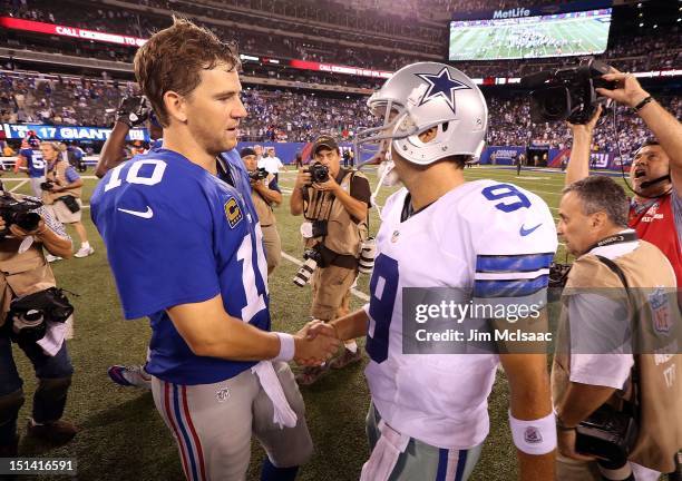Eliseo Romo Eli Manning Cowboys Photos and Premium High Res Pictures - Getty Images