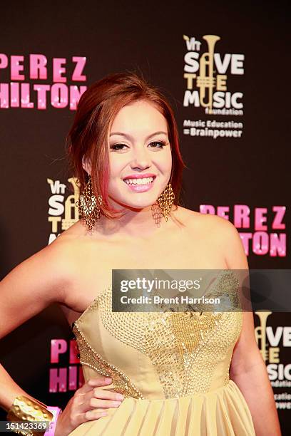 Singer Guinevere attends Perez Hilton's One Night In Los Angeles at The Belasco Theater on September 6, 2012 in Los Angeles, California.