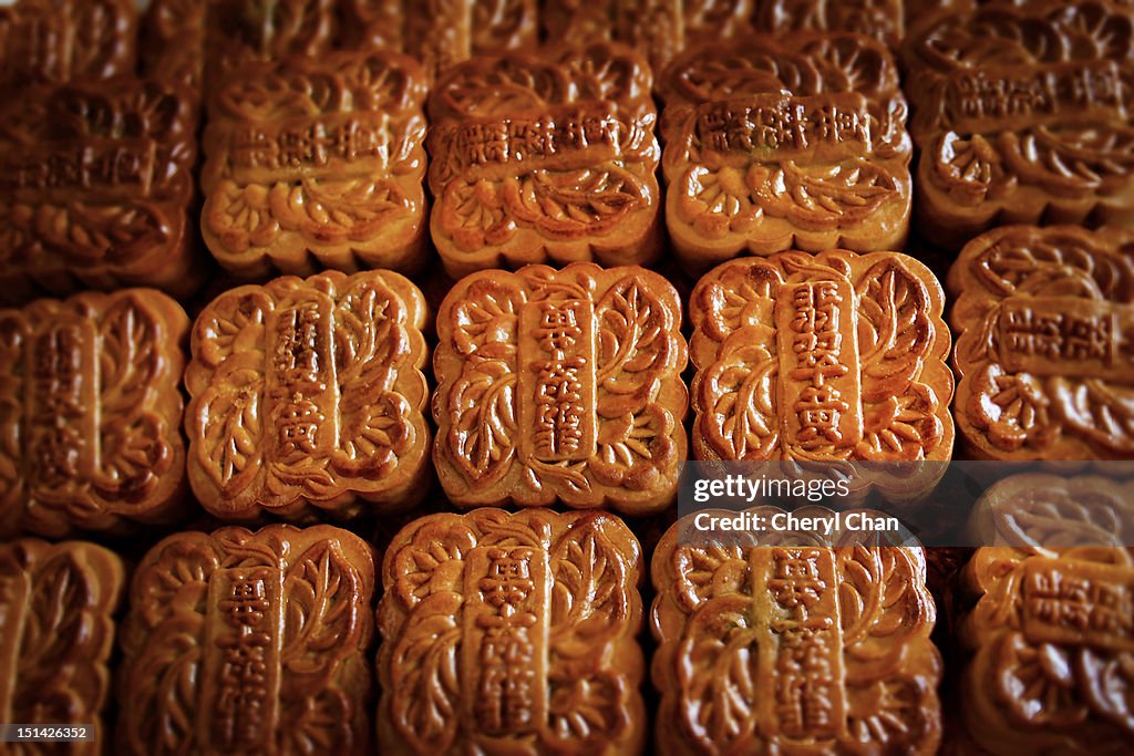 Chinese moon cakes