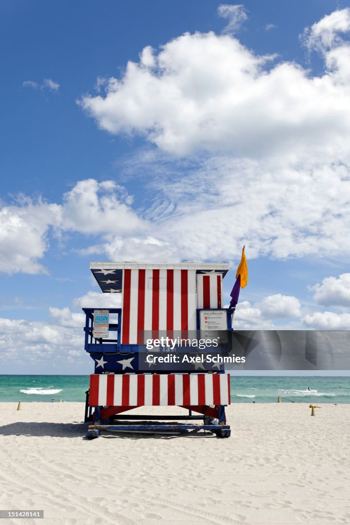 Lifeguard tower