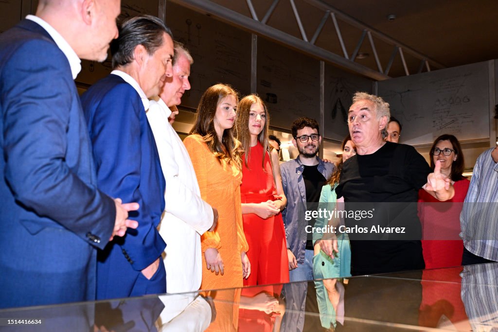 Spanish Royals Meeting With Ferran Adria And Elbulli1846 Team