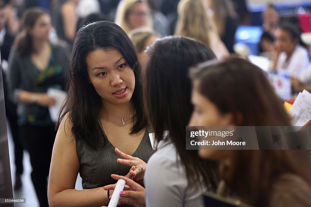 Job Fair Held In New York