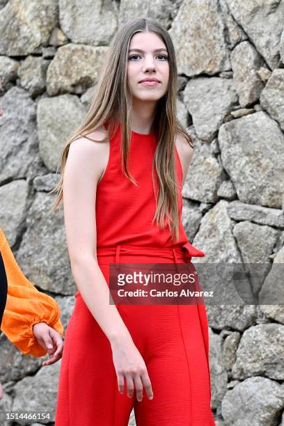 Princess Sofia of Spain attends a meeting-Workshop on Innovation, teamwork and creativity, with Spanish chef Ferran Adrià at the elBulli1846 in Roses...