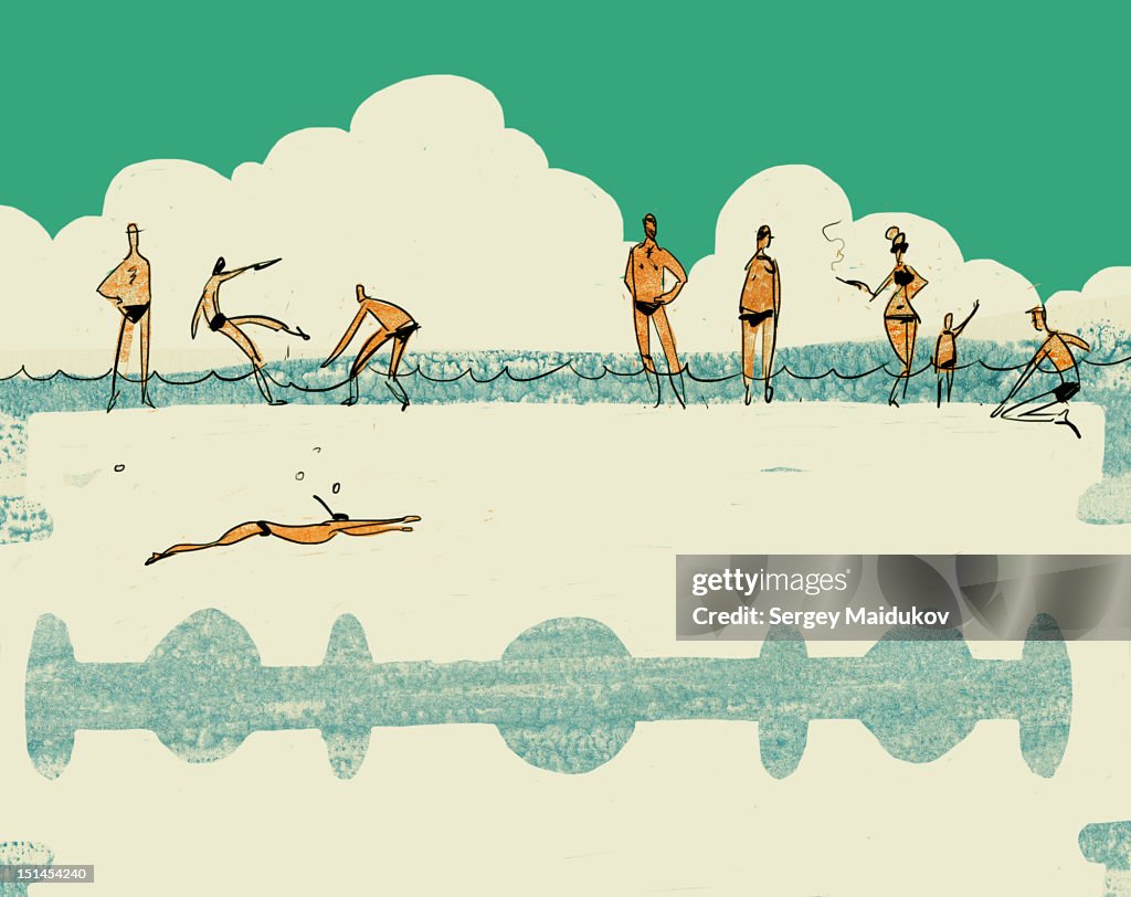 Dangerous beach