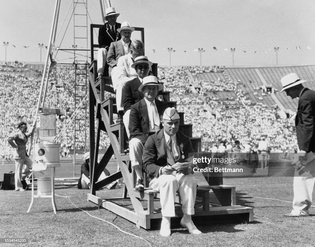 Judges At 1932 Olympic Games