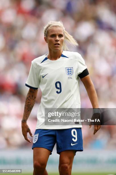 Rachel Daly of England during the Women's International Friendly match between England and Portugal at Stadium mk on July 01, 2023 in Milton Keynes,...