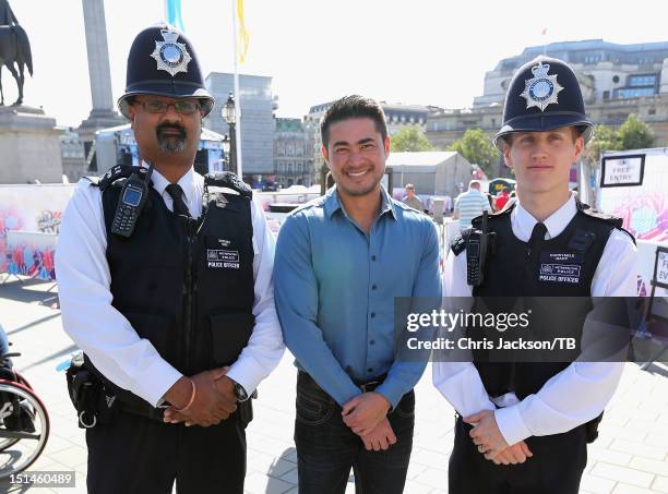 Thomas Beatie enjoys a visit to London on September 5, 2012 in London, England. Thomas, often referred to as the 'pregnant man', is a transgender...