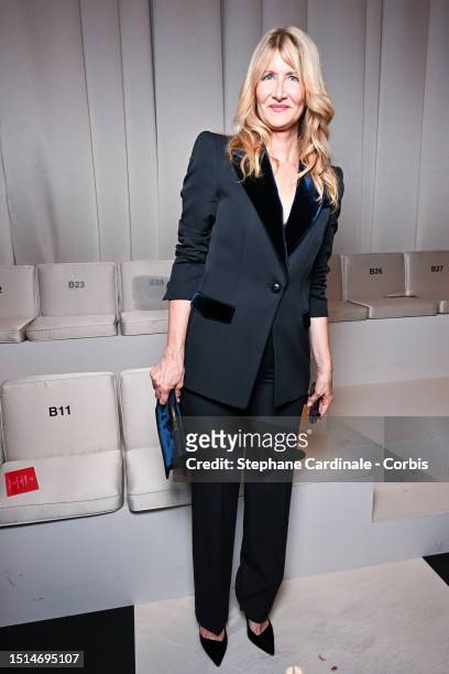 Laura Dern attends the Giorgio Armani Privé Haute Couture Fall/Winter 2023/2024 show as part of Paris Fashion Week on July 04, 2023 in Paris, France.