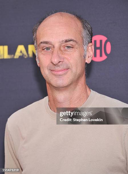Actor David Marciano attends the Showtime and Time Warner Cable hosted premiere screening and reception to launch the second season of "Homeland" at...