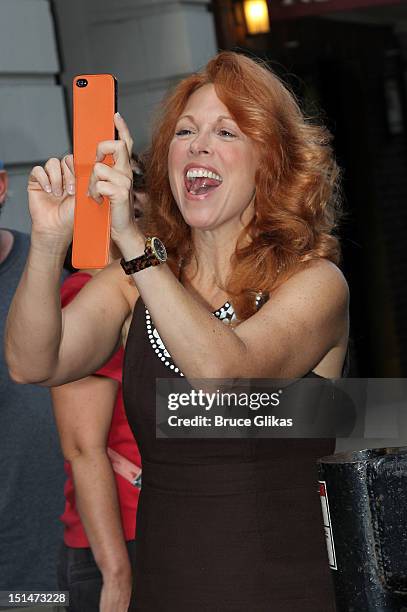 Carolee Carmello attends the "Scandalous" Theater Marquee Installation at Neil Simon Theatre on September 7, 2012 in New York City.
