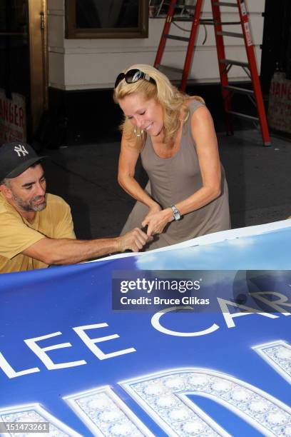 Kathie Lee Gifford attends the "Scandalous" Theater Marquee Installation at Neil Simon Theatre on September 7, 2012 in New York City.