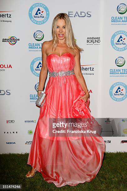 Xenia Seeberg attends the Clean Tech Media Award at Tempodrom on September 7, 2012 in Berlin, Germany.