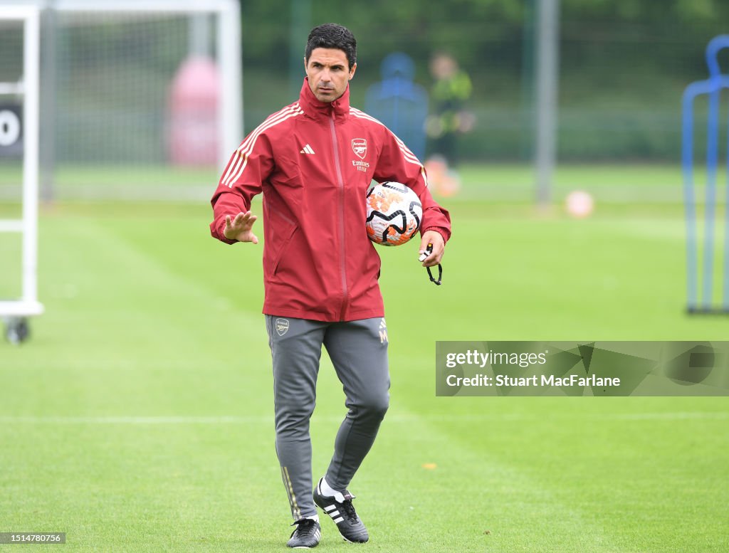 Arsenal Pre-Season Training Session