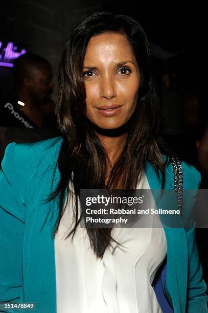 Padma Lakshmi attends the Destination Iman Website Launch Party at Dream Downtown on September 7, 2012 in New York City.