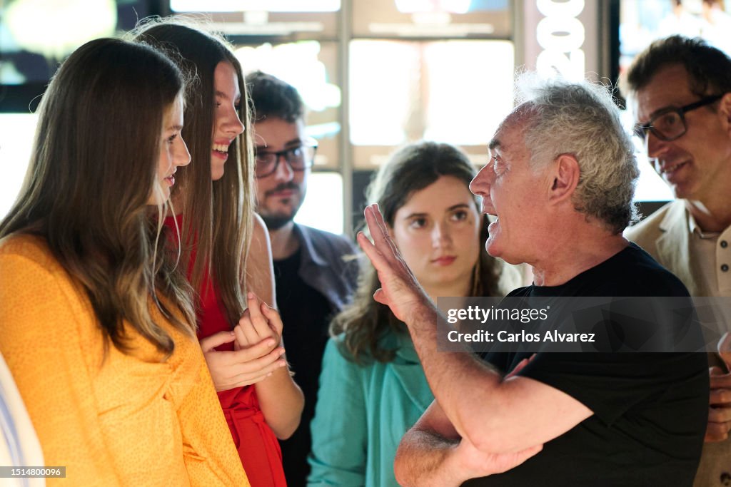 Spanish Royals Meeting With Ferran Adria And Elbulli1846 Team