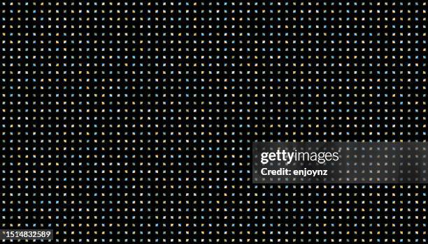 ilustrações de stock, clip art, desenhos animados e ícones de abstract digital screen dots vector illustration - luz led