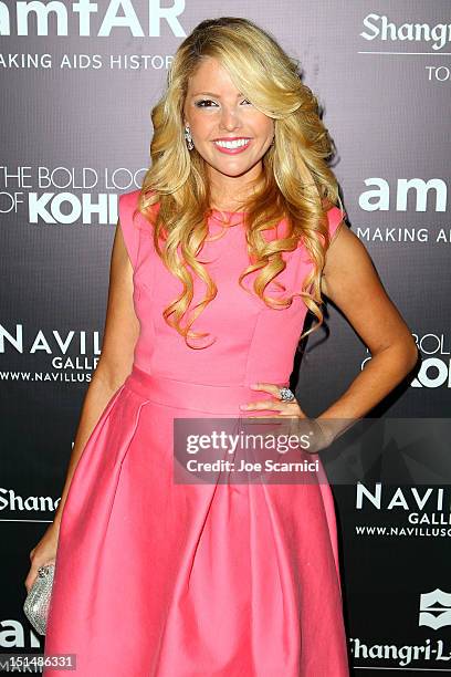 Ainsley Kerr attends amfAR Cinema Against AIDS TIFF 2012 during the 2012 Toronto International Film Festival at Shangri-La Hotel on September 7, 2012...