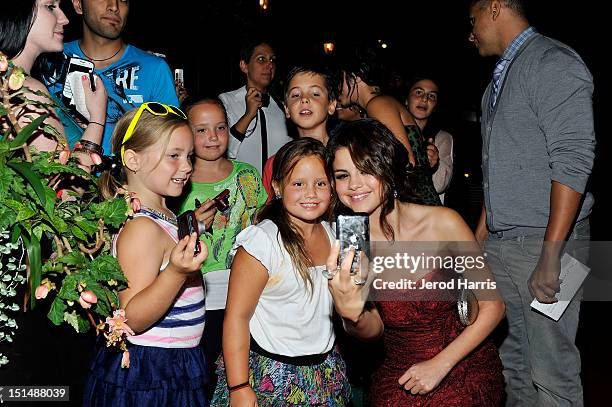 Actress/singer Selena Gomez attends the vitaminwater post party for the cast of "Spring Breakers" during the 2012 Toronto International Film...