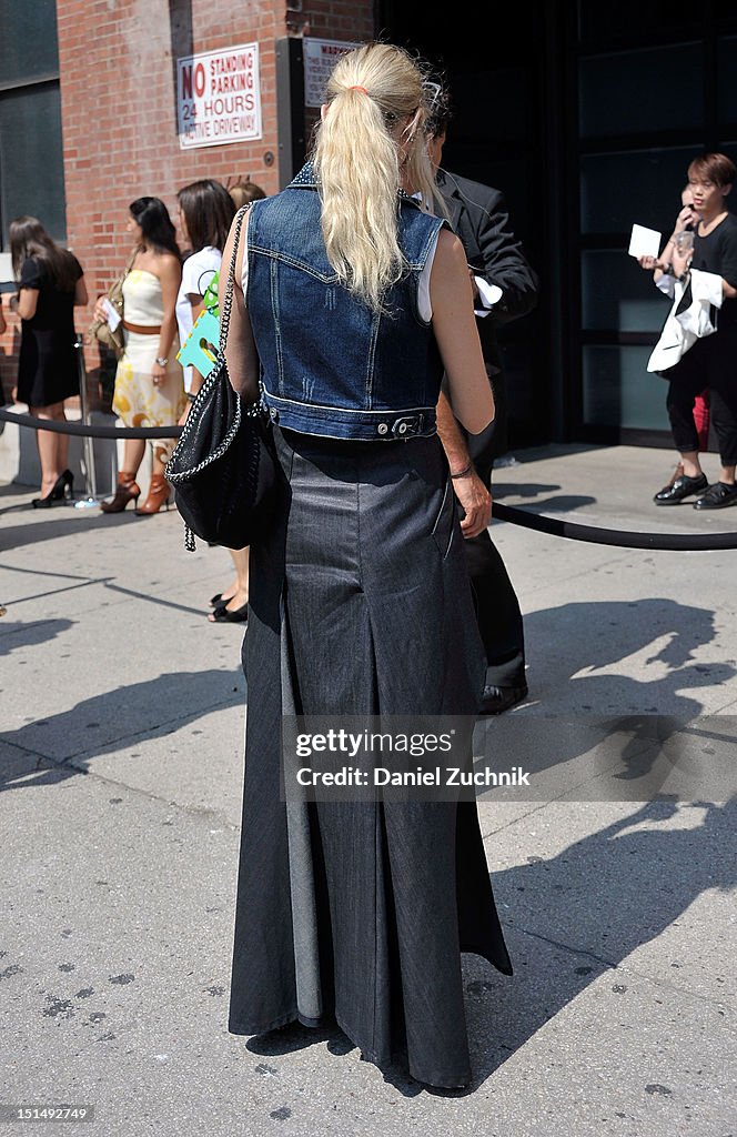 Street Style - Day 2 - Spring 2013 New York Fashion Week