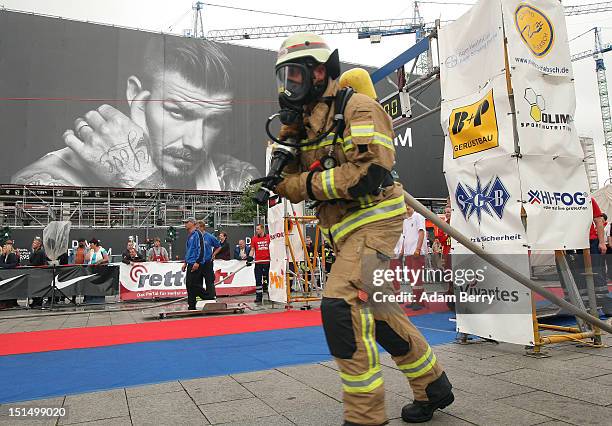 Firefighting Challenge Firefighter Combat Challenge Photos and Premium High Res Pictures ...