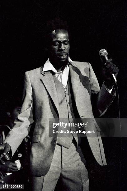 Gregory Isaacs, Friars Ayelsbury, 10/24/81.