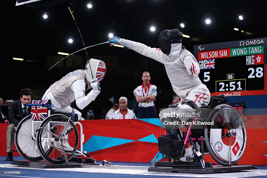 2012 London Paralympics - Day 10 - Wheelchair Fencing