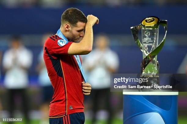 Abel Ruiz of Spain after the UEFA Under-21 EURO 2023 Final match between England and Spain at the Batumi Arena on July 8, 2023 in Batumi, Georgia.