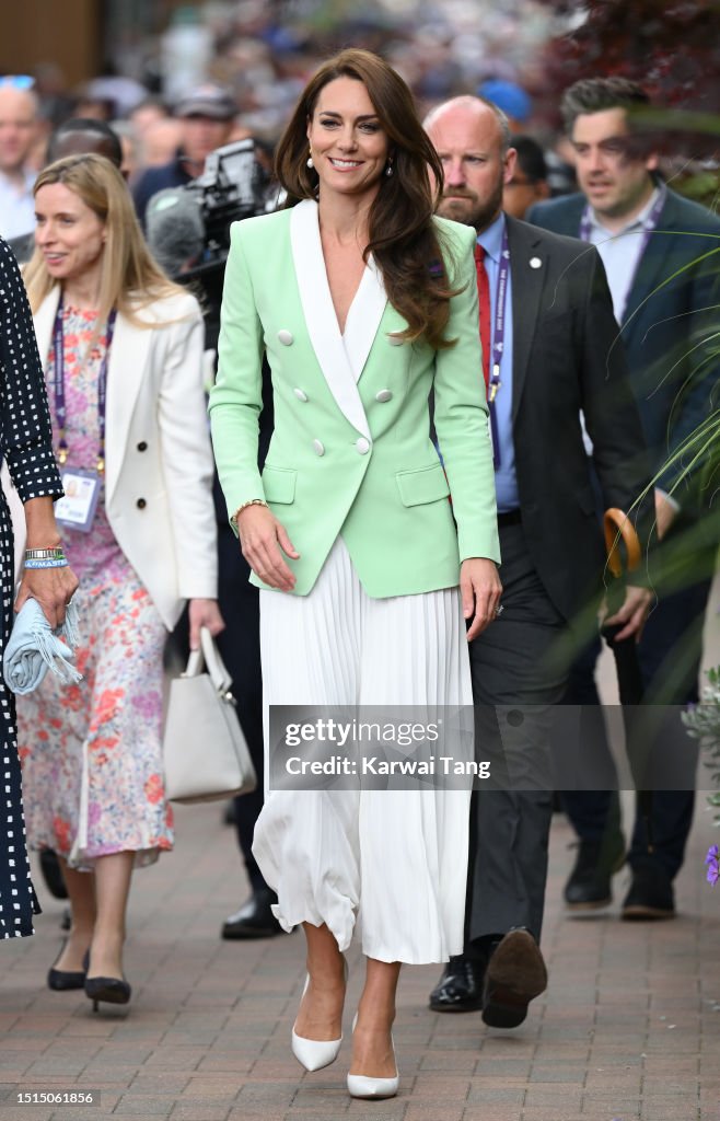 Princess Of Wales Attends Wimbledon 2023