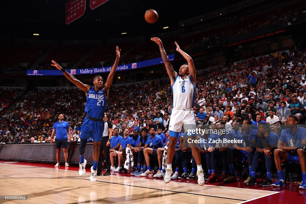 2023 NBA Summer League - Dallas Mavericks v Oklahoma City Thunder