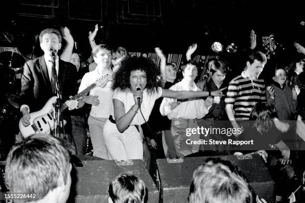 Pauline Black of The Selecter, Tiffanys Coventry 1/29/81