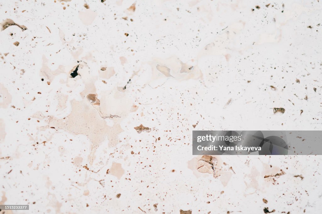 Crackled marble blank ivory surface, space for text copy