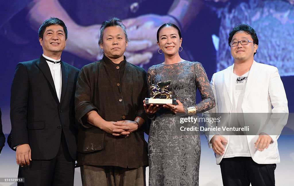 Award Ceremony Inside - The 69th Venice Film Festival