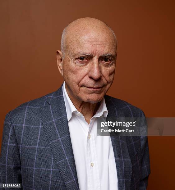 Actor Alan Arkin of "Argo" poses at the Guess Portrait Studio during 2012 Toronto International Film Festival on September 8, 2012 in Toronto, Canada.