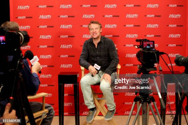 Actor Tate Donovan Variety Studio presented by Moroccanoil on Day 1 at Holt Renfrew, Toronto during the 2012 Toronto International Film Festival on...