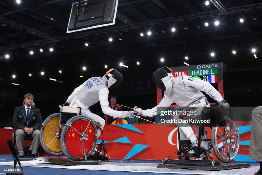 2012 London Paralympics - Day 10 - Wheelchair Fencing