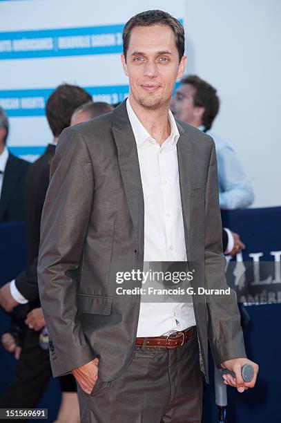 Fabien Marsaud arrives at the closing ceremony of the 38th Deauville American Film Festival on September 8, 2012 in Deauville, France.