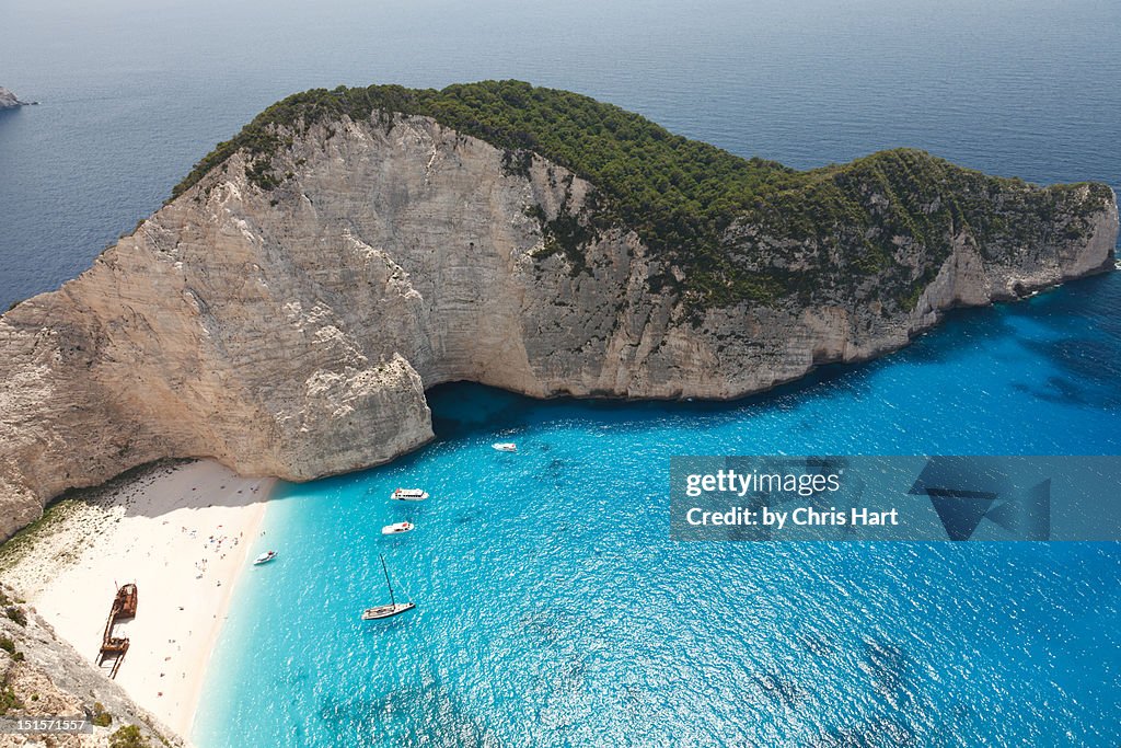 Navagio beach