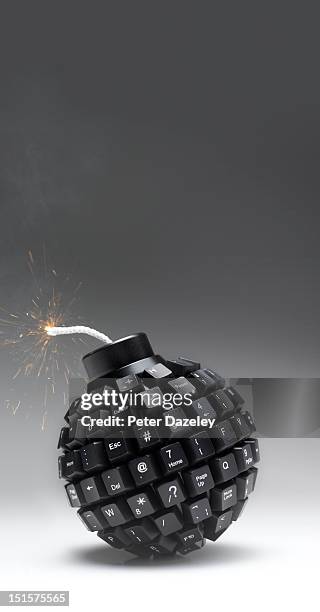 Computer Root Bomb 100 Bomb Keyboard Stock Photos, High-Res Pictures, and Images - Getty ...